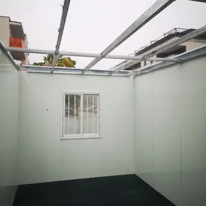 Quick Splicing House Galvanized Steel, Prefabricated Container, Frame Mounting, Easy Handy, 20ft, 40ft 6 Main Sales House Container Prefabricated - №3