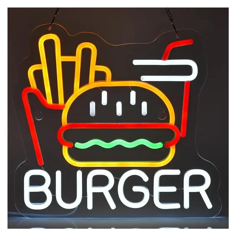 panneau-neon-lumineux-pour-hamburger-et-frites-decoration-murale-pour-entreprise-de-restauration-rapide-maison-restaurant-eclairage-usb-32cm×30cm