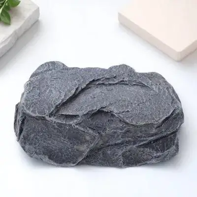 Simulation Stone Key Holder Outdoor Resin Hidden Storage Box Garden Decorative Stone Shape Key Hider Garden Storage Box