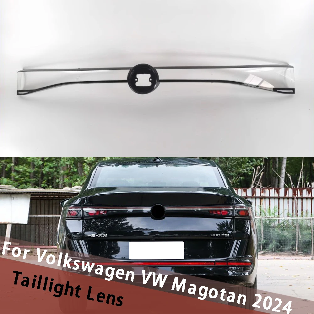 

For Volkswagen VW Magotan 2024 Through Taillight Cover Taillamp Housing Lamp Shell Transparent Lampshade Lens Shade Plexiglass