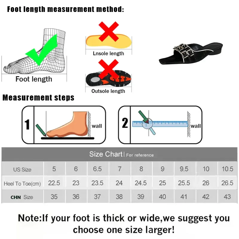 Fashion Metal Buckle Female Slides Women Heel Slippers Footwear New In 2024 Beach Shallow Ladies Round Heel Slippers Shoes