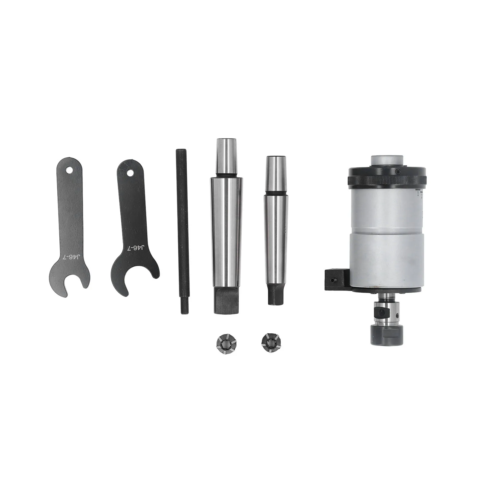 J46 Self Reversing Tapping Head J467 Tap Chuck Flexible Collet Chuck with 2MT 3MT Shanks for Drilling Machines