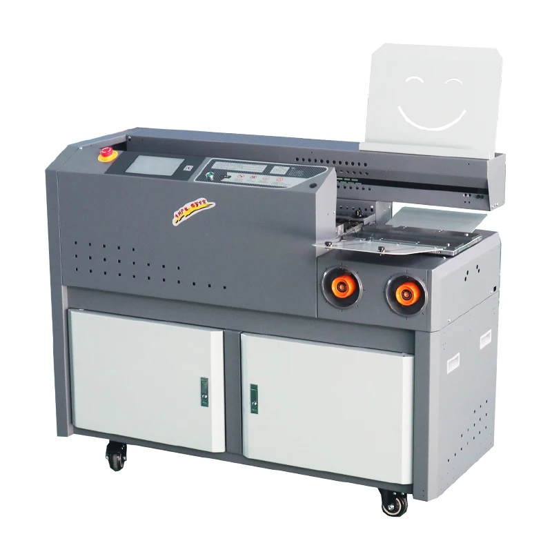 

Book Binding Machine Automatic 60mm Book Thickness 350Books/hour Perfect Hot Glue Binder