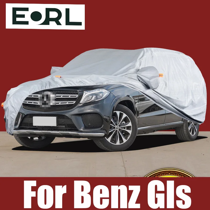 

Full Car Covers Indoor Outdoor Waterproof Anti Dust Sun Rain Snow Protection UV For Mercedes Benz GLS500 400 450 Accessories