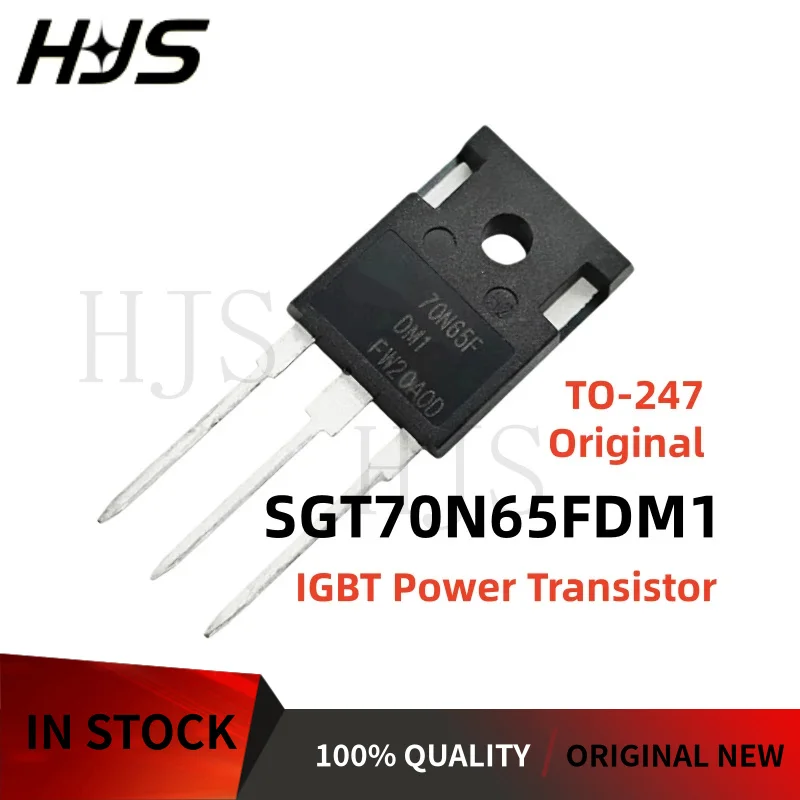 2-10PCS Original New SGT70N65FDM1 70N65FDM1 70A/650V TO-247 IGBT Power Transistor for SMPS