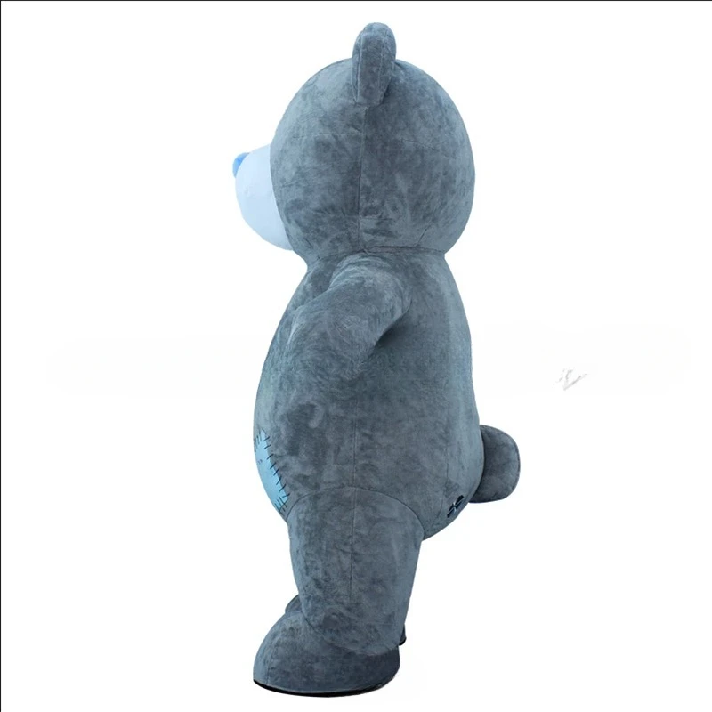 Inflatable Bear Doll Costume Grey Teddy Bear Large Event Performance Costume