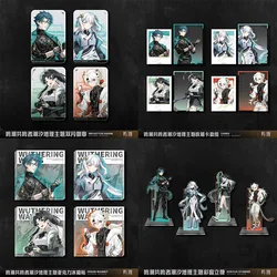 Sunsyea Wuthering Waves Official Merch Original Authentic CXDL Theme Badge Cards Set Acrylic Stand Desktop Ornament