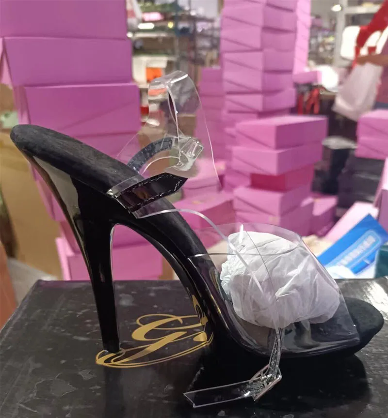 

Модные женские пикантные сандалии, весна-лето, босоножки на платформе на тонком каблуке 13 см, обувь для стриптиза, обувь для танцев на пилоне