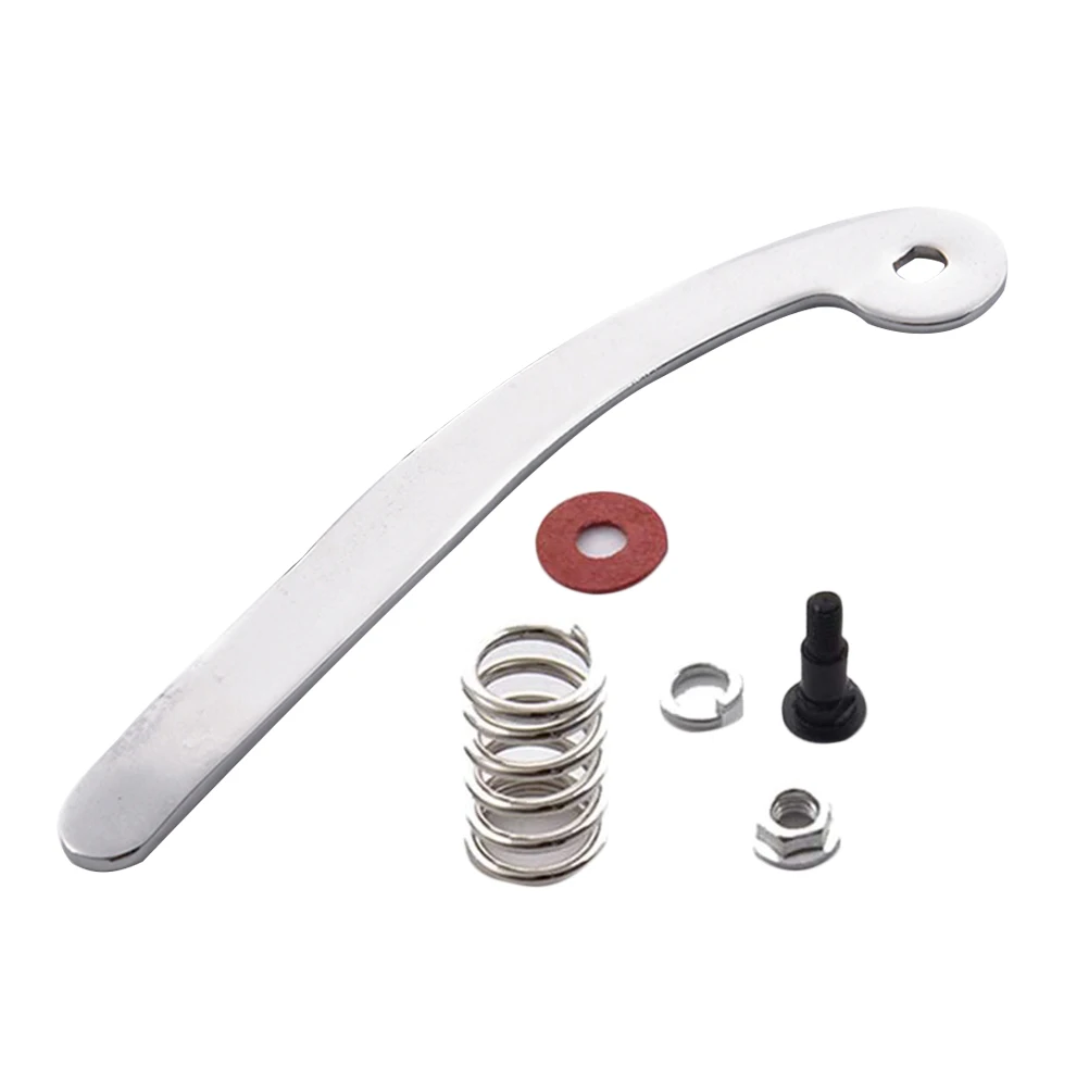 

Bridge Tailpiece Guitar Accessories Tremolo Handle Parts Whammy Bar Hand Crank Spring Screw Pad Compatible Jazz