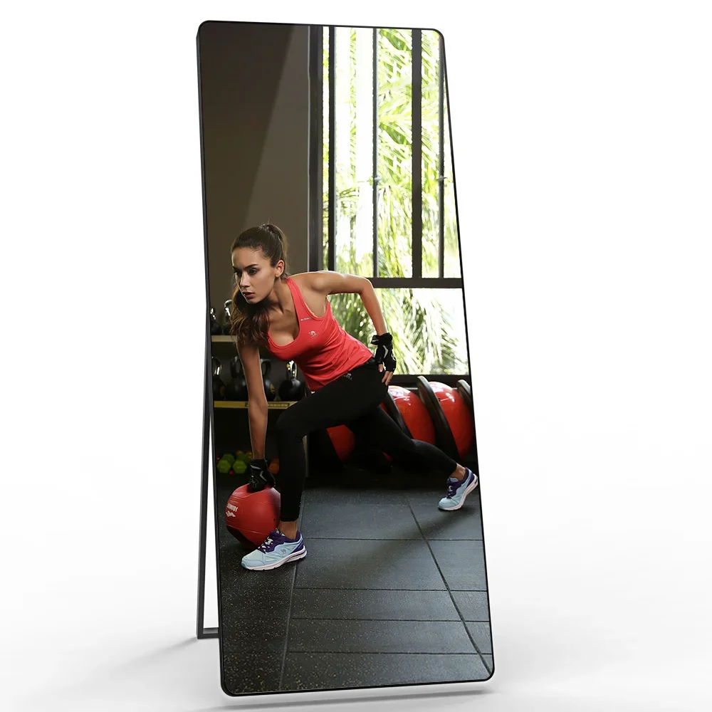 2024 Hot Sale Magic Fitness Mirror 32 43 55 65 inch Artificial Intelligent Exercise Ne Digital Signage and Displays