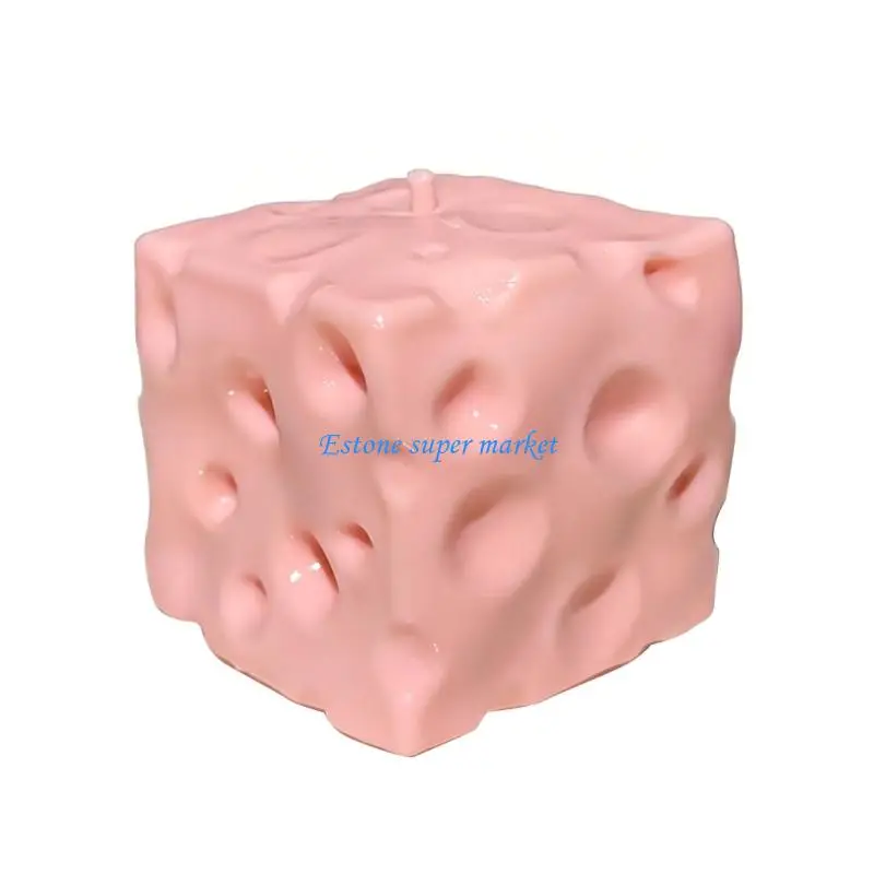 090B Realistic Cheese Shapeable Stress Reliever Toy for Adult Concentration Calmness