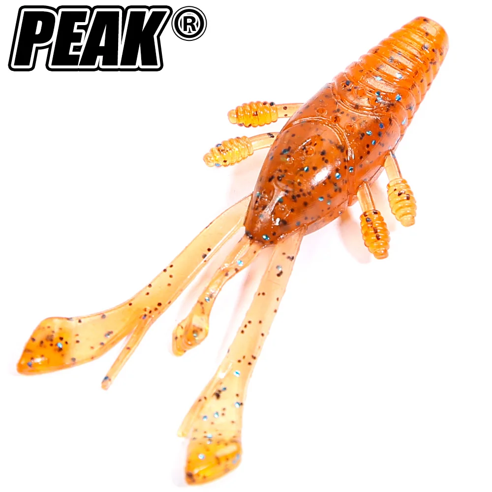 

PEAK Floating Soft Lures Craws Fishing Lures shrimp Lobster Soft Plastic Lure Fishing Lures