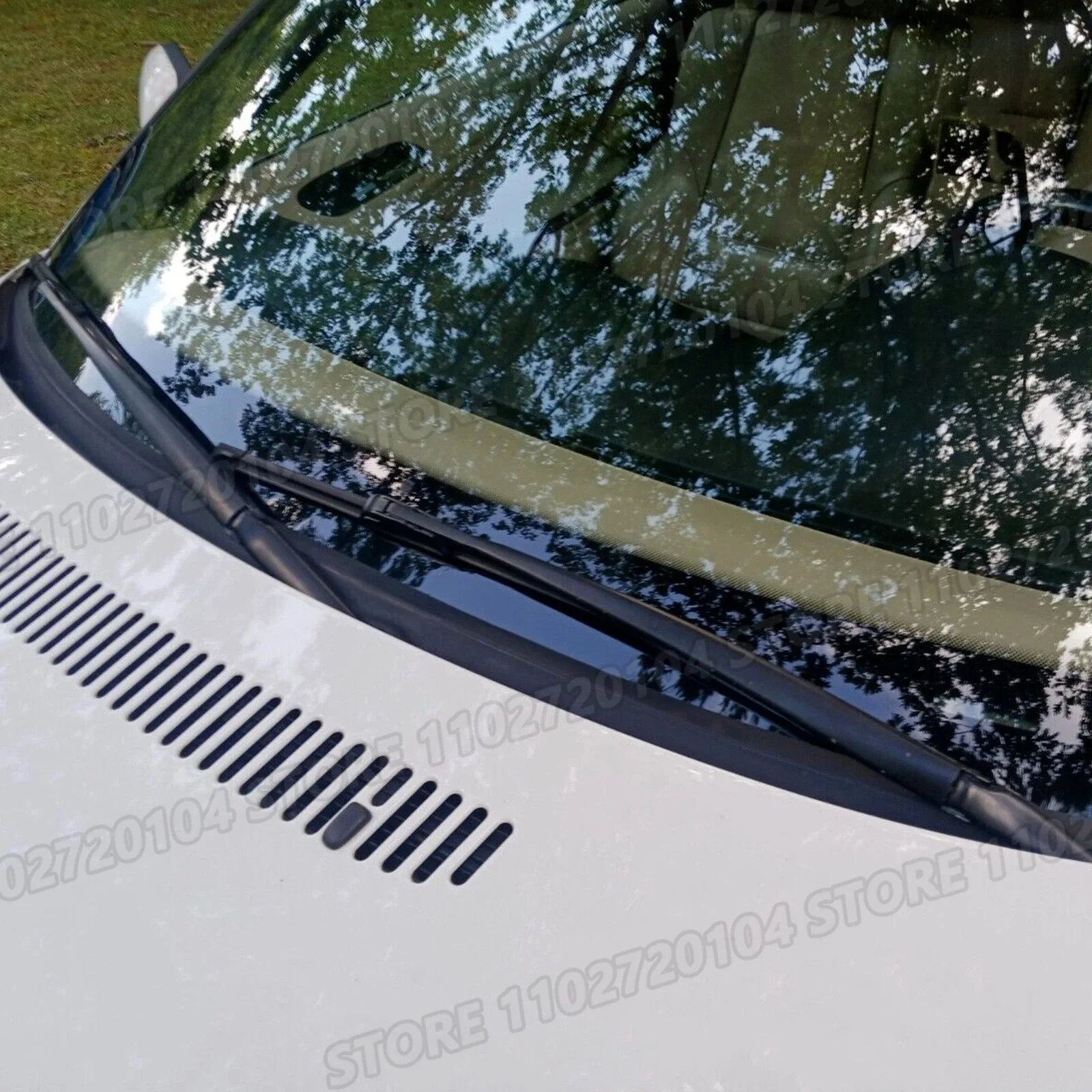 for BMW 1998-2006 E46 4 Door Sedan 320i 323i 325i 328i 330i M3 Windshield Wiper Cowl Panel Cover With fixed hook LHD 51718208483