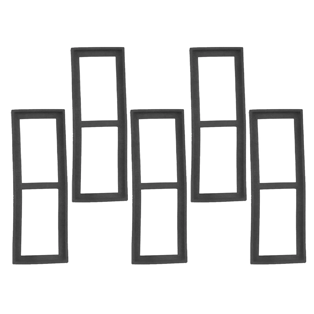 

5Pcs Rubber Sharpening Stone Gasket Anti-Slip Base Whetstone Holder Tool Kitchenware Holder Sharpening Stone Fixture