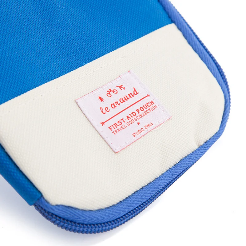 Trousse médicale de premiers soins portable, mini sac de rangement de médicaments, sac de survie d'urgence, étui à pilules, voyage, camping en plein air, utile