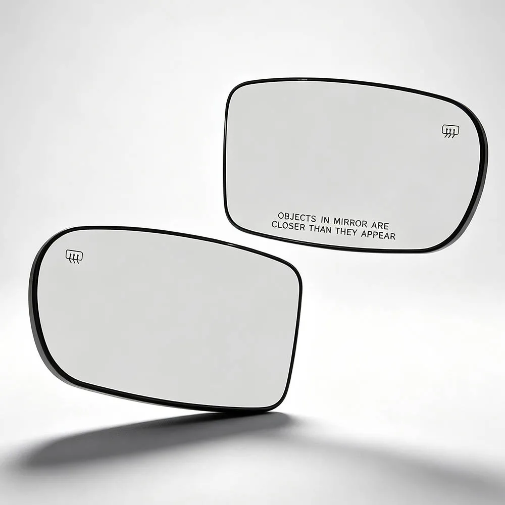 For Dodge Charger 2011-2021 Chrysler 200 2011-2014 300 2012-2021 1x Left Right Rearview Lens Split Mirror Heated Glass