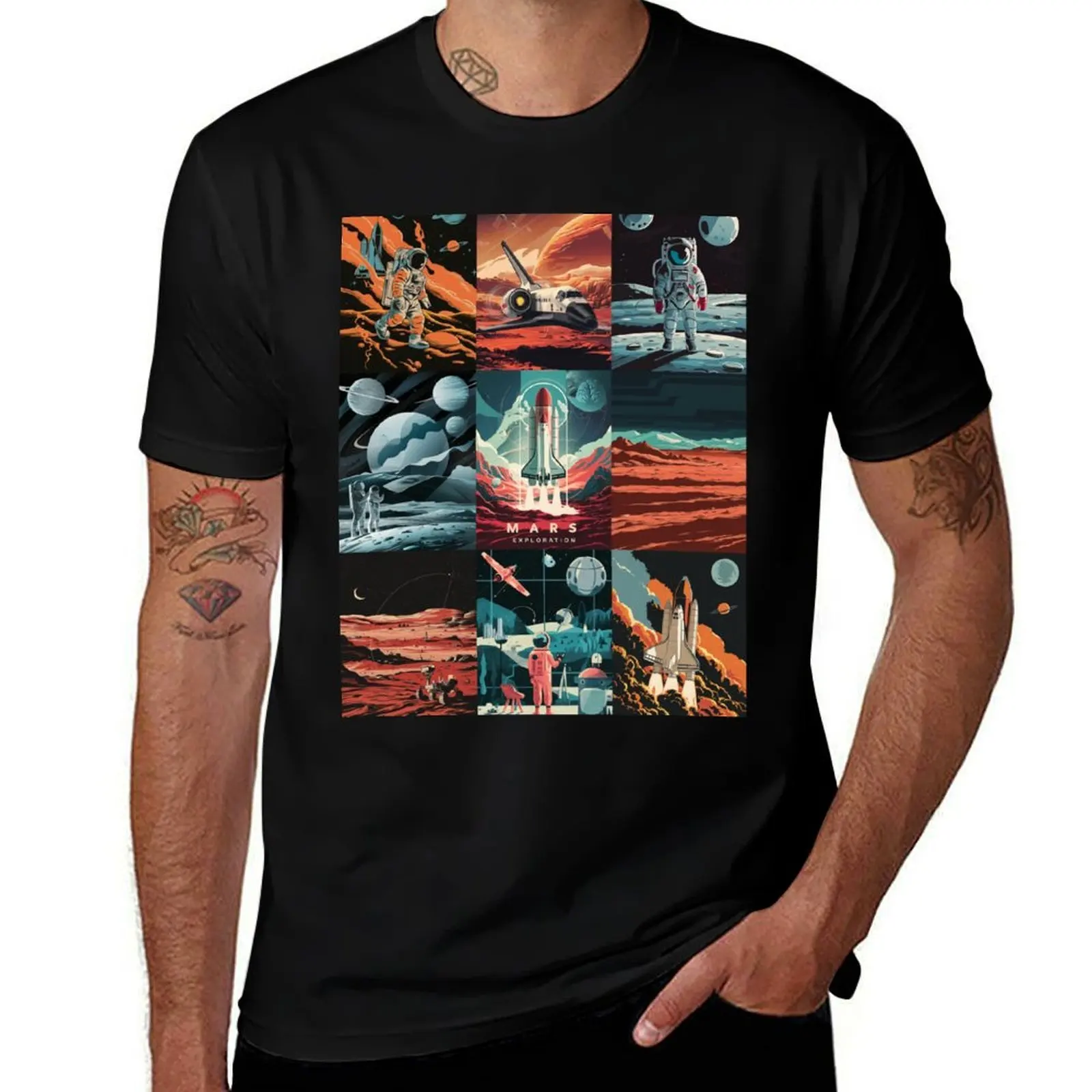 

Mars Exploration - Space mission T-Shirt man t shirt luxury t shirt man luxury T-Shirt