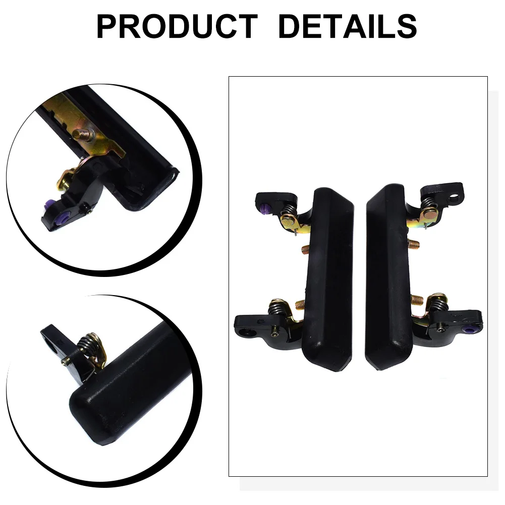 Front LH RH Outside Door Handle Set for Suzuki For Samurai 1986 to 1995 SJ410 1981-1988 SJ413 1984-1990 Replacement 8282083000