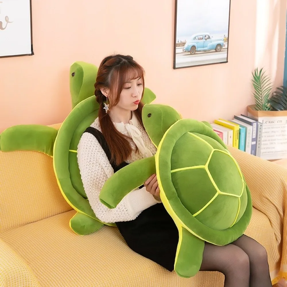 

Creative Soft Tortoise Cute Cartoon Realistic Turtle Sea Turtle Pillow Cushion
