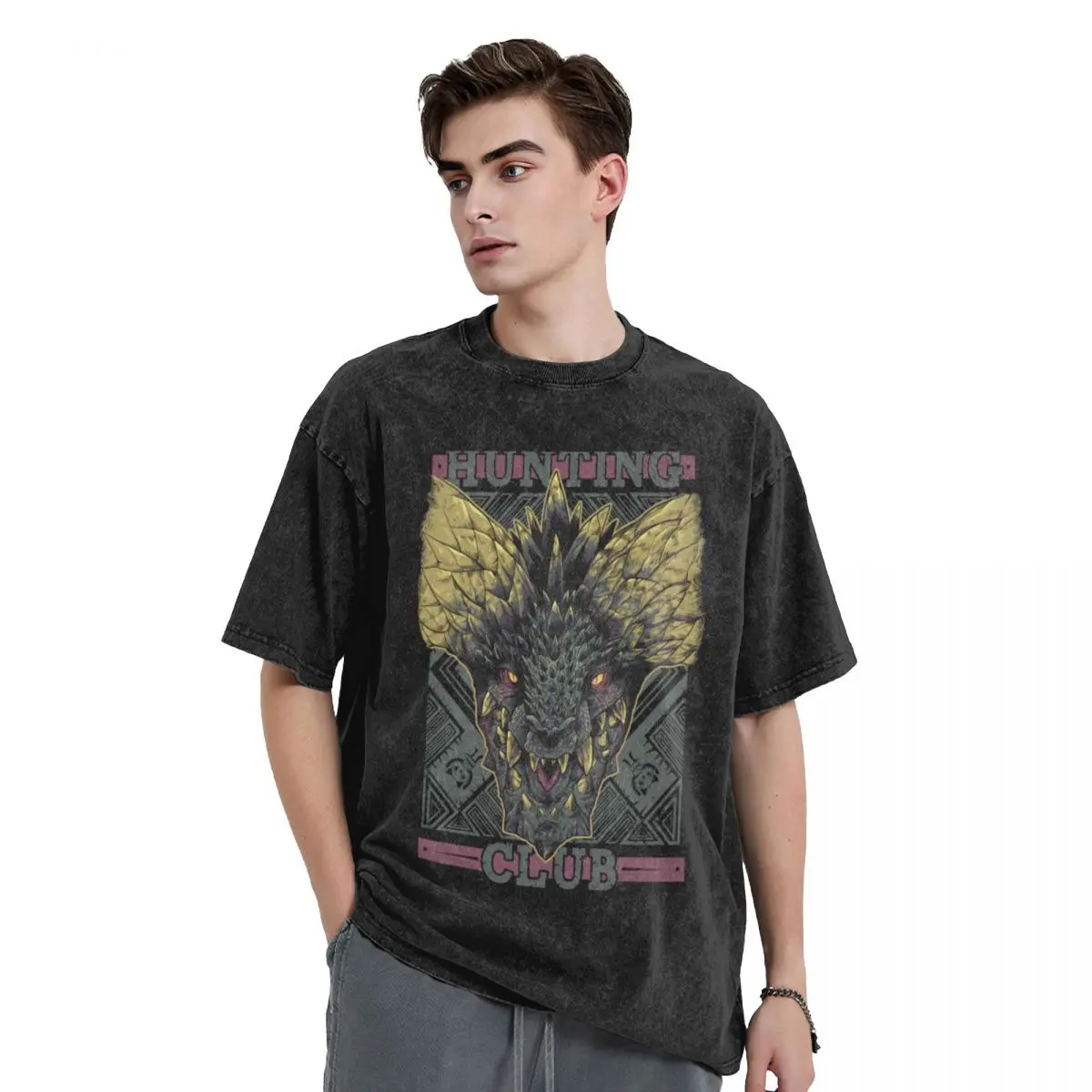 Hunting Club: Nergigante T-Shirt cute tops sublime cute clothes plain black t shirts men