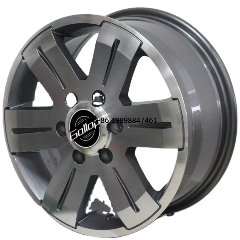 

Диски Gallop 16 дюймов, ET 50-55, черные, для легковых автомобилей, с PCD 6*130, ET 30 мм, для Mercedes-Benz Sprinter W906 W907 W910 V-Class
