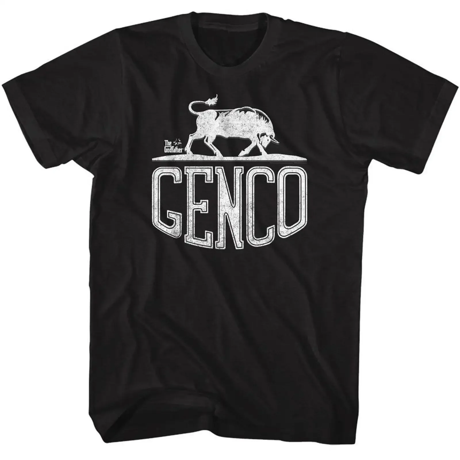 The Godfather Genco Bull Black T Shirt