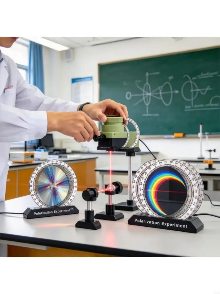  Classroom Polarization Experiment Observer Physics Teaching Aid for Demonstrations and Laboratory Experiment and Study