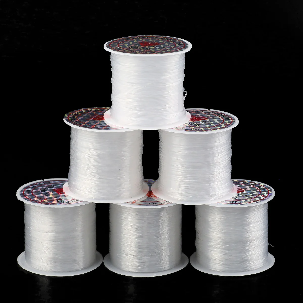 

0.2-0.8mm 7-80Meters Beading Thread Nylon Crystal Fishing Round Line For DIY Jewelry Making Beads Bracelets Necklace 11 Diameter