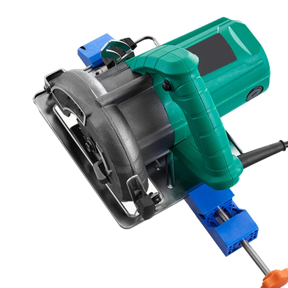 

1/2pcs Adjustable Cutting Machine Base Guide Circular Saw Milling Positioning Clamps Quick Cuts Woodworking Tools