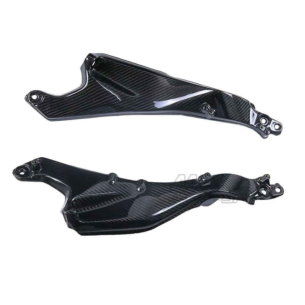 For KAWASAKI NINJA H2 H2R 2015-2023 2024 2025 Carbon Fiber Seat Side Panels Frame Covers Motorcycle Accessories Fairing Kits