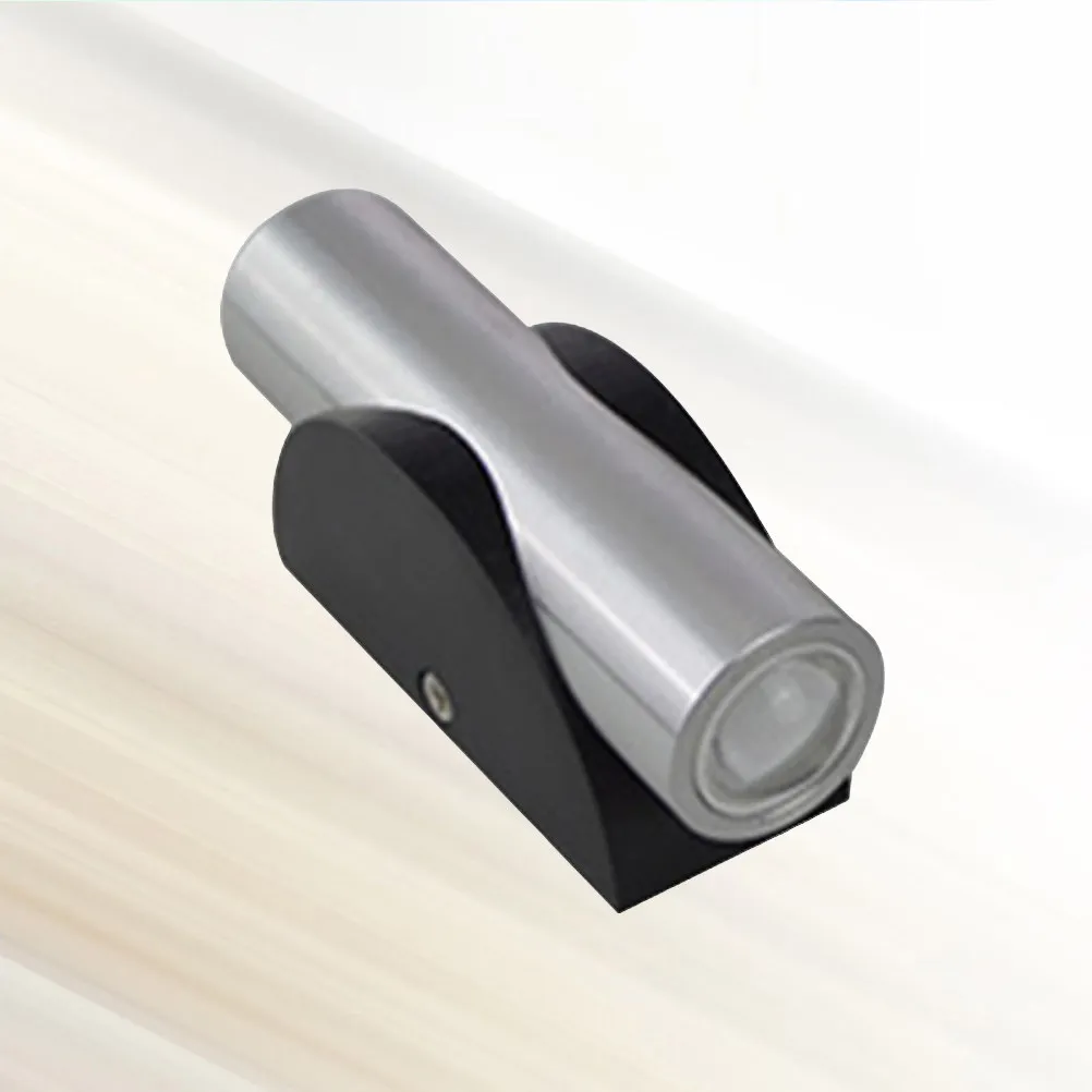 LED Double Head Aluminum Wall Light 2W 85-265V for Outdoor Indoor Patio Porch Corridor Aisle