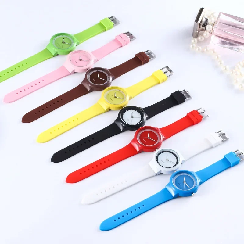 White Watches Women Fashion Silicone Band Analog Quartz Wrist Watch Women\'s Watches Quartz Wristwatches Relogio Feminino Reloj