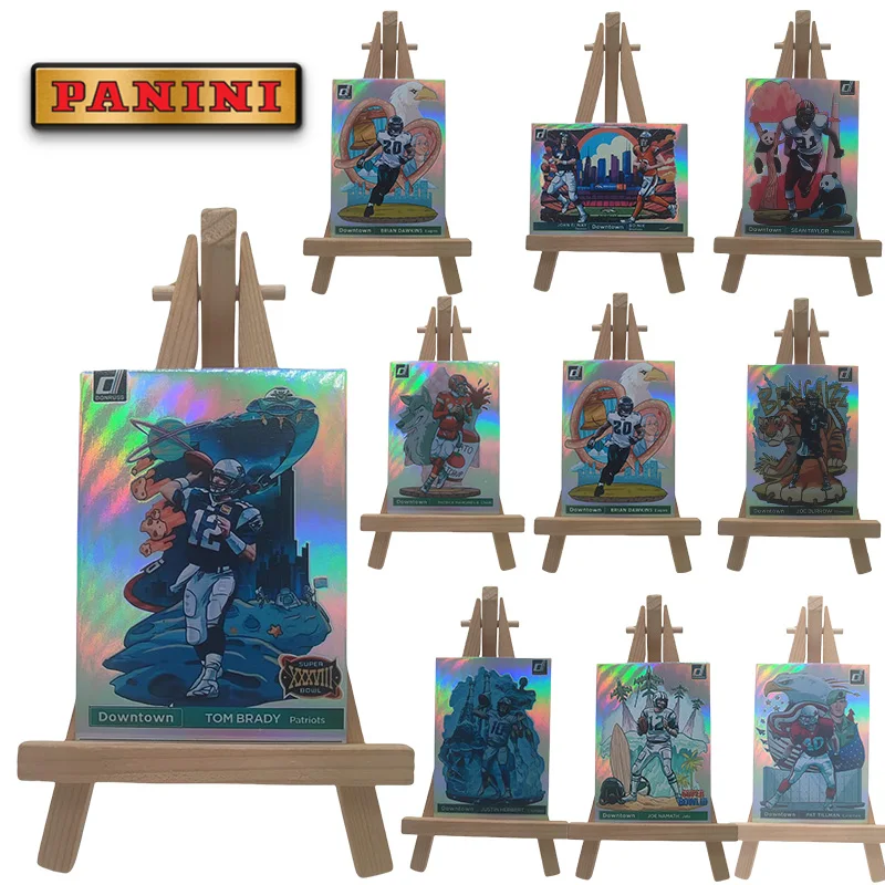 

Panini Nfl Dowmtown Tom Brady Joe Burrow Sean Taylor Pat Tillman Justin Herbert Diy Rugby Star Коллекционные коллекционные карты Подарочная коллекция