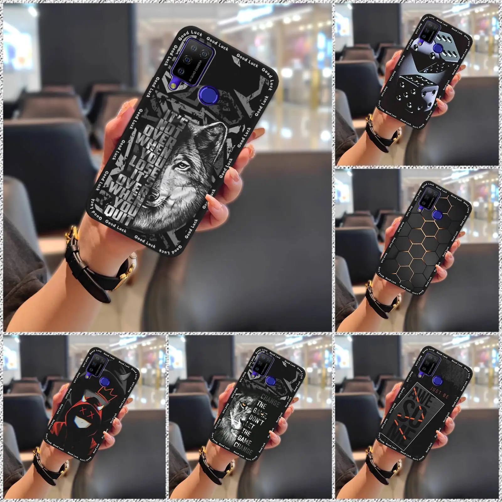 Back Cover Anti-dust Phone Case For Doogee N20 Pro TPU Phone Pouch Cartoon Protective Soft case Mobile Case Graffiti