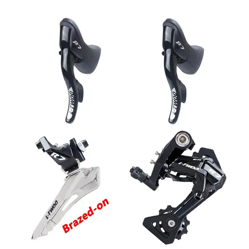 LTWOO R7 2x10 speed Racefiets kit Shifters Hendel Remderailleur X10 Ketting 10V Cassette 20S groepset met fow TIAGRA 4700