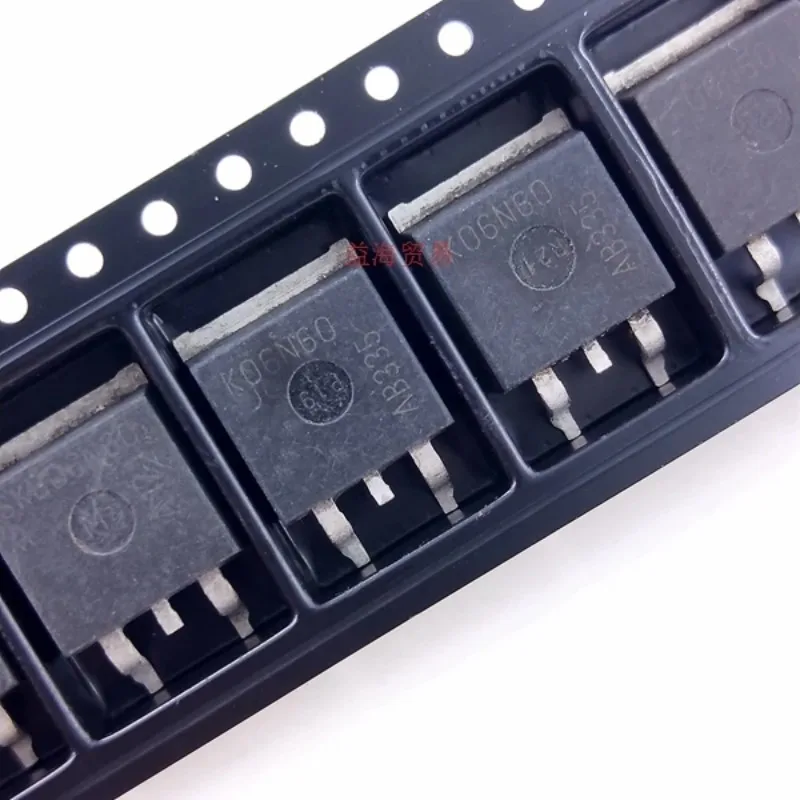 5PCS/LOT K06N60 SKB06N60 MOSFET TO-263 NEW