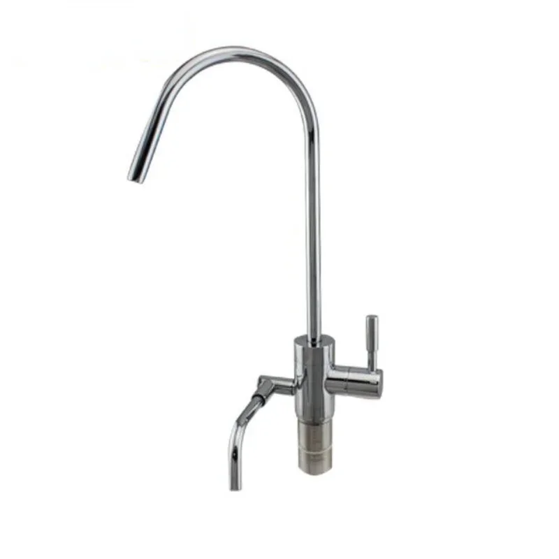 

Factory Made New Alkaline Water Dispensing Countertop Polished Chrome Finish Alkaline Water Ionizer Faucet