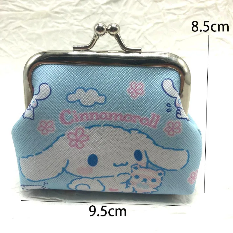 Imagem -04 - Caixa de Lápis Sanrio Kitty Cinnamoroll Melody Kuromi Pencil Box Porta-moedas Papelaria Pen Bolsa Material Escolar 15 Pcs por Lote