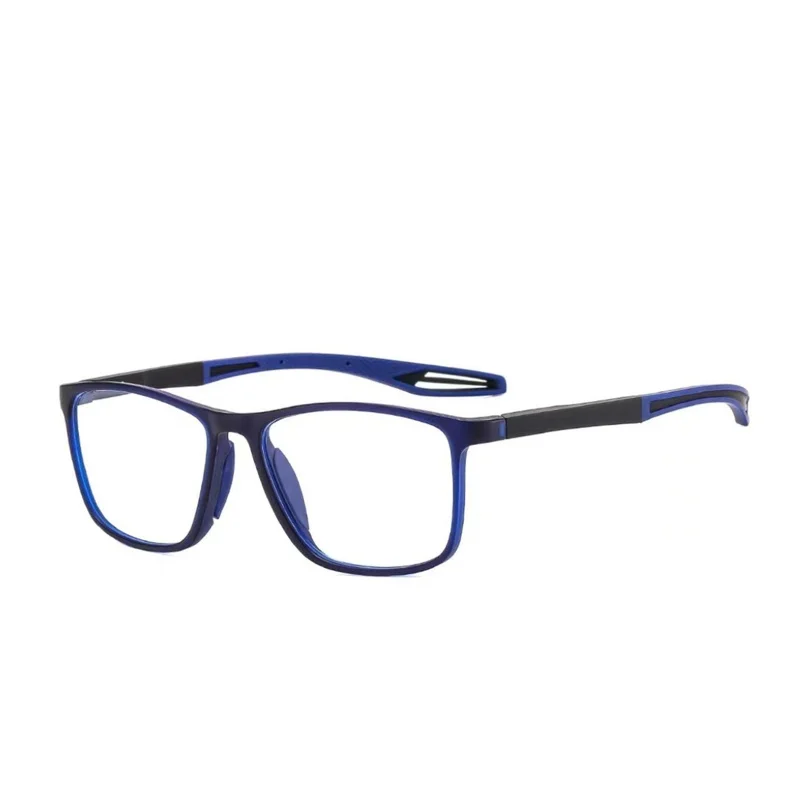 Tr90 Heren Progressievee Leesbril Voor Dames Sport Blauw Licht Blokkeert High-Definition Vierkante Leesbril