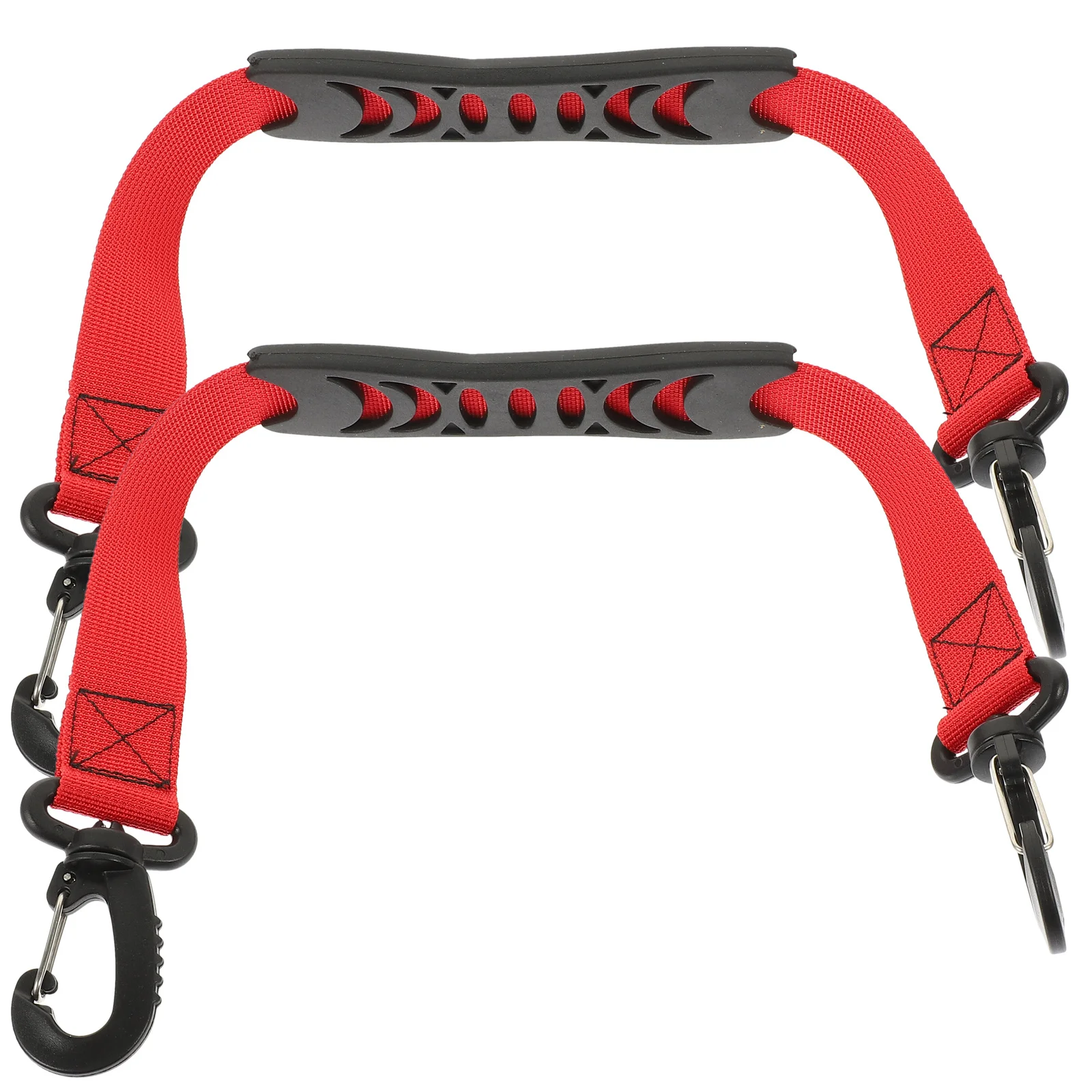 Alça de transporte para patins, 2 peças, resistente, botas de esqui, leve, design dobrável para fácil transporte em inclinações e ao ar livre