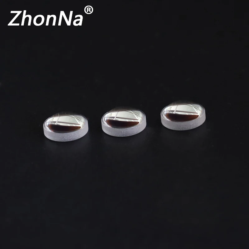 6mm Diameter, F4 Optical Focusing Lens, Focal Length, Laser Installation Accessories, PMMA Material, 300-1000nm, 5 Pieces, Profe