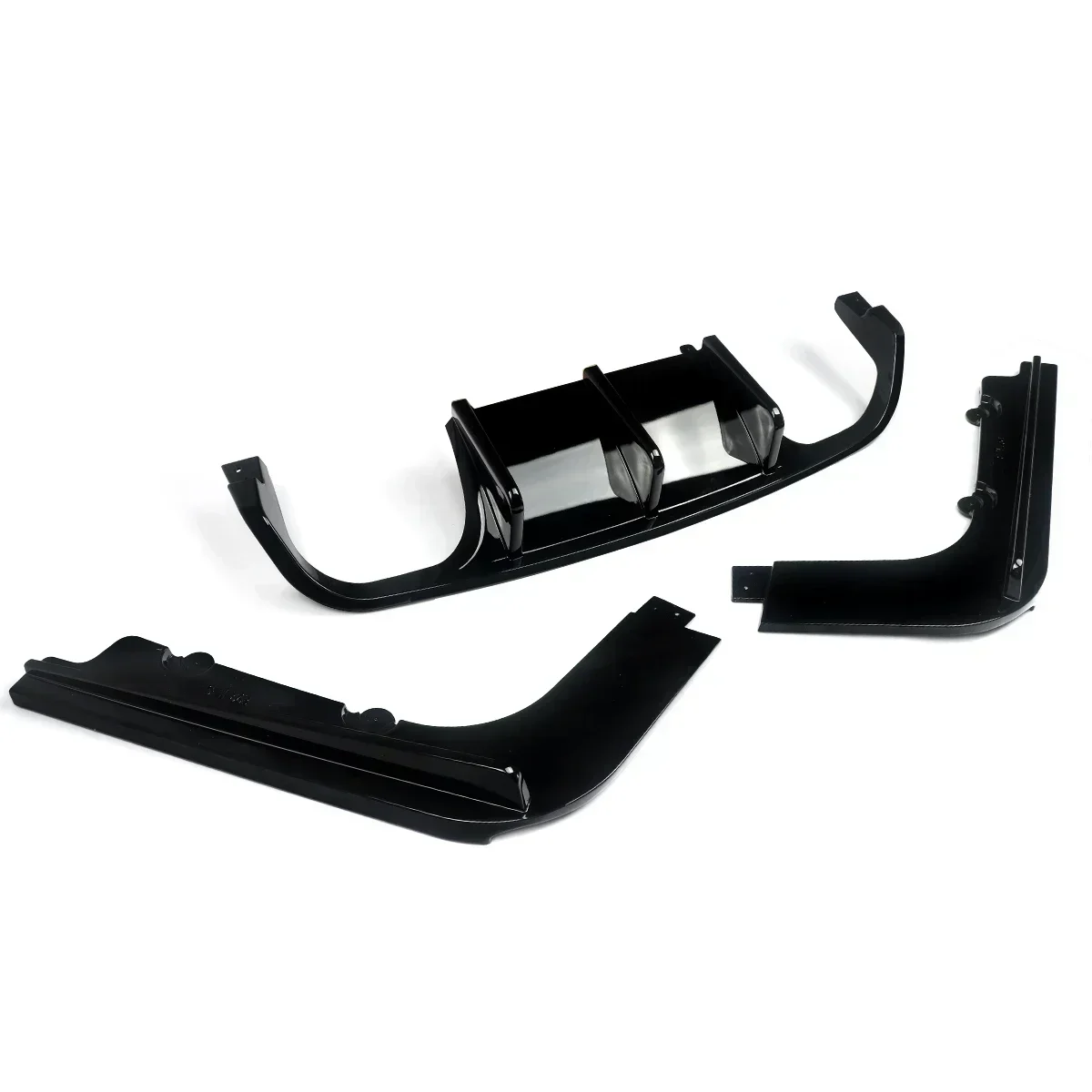 Car Rear Bumper Diffuser Lip Spoiler for BMW 3 Series E92 Coupe E93 Convertible M3 2008 -2013 Rear Diffuser Carbon Fiber