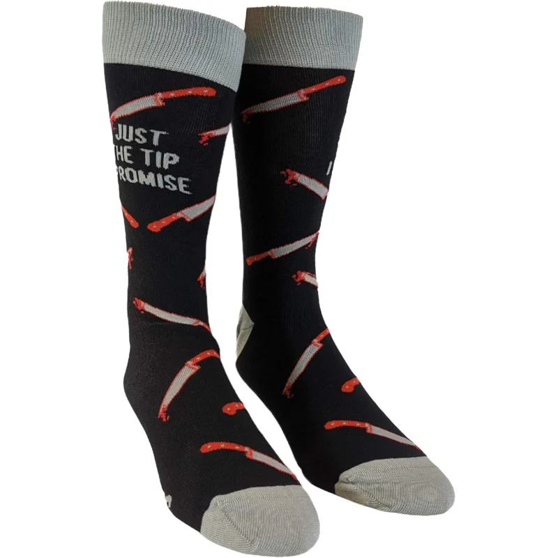 Mens Halloween Socks Funny Spooky October Fall Crew Cotton Socks