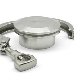 OD 25.4-119mm Sanitary Solid End Cap Suitable For 0.5 
