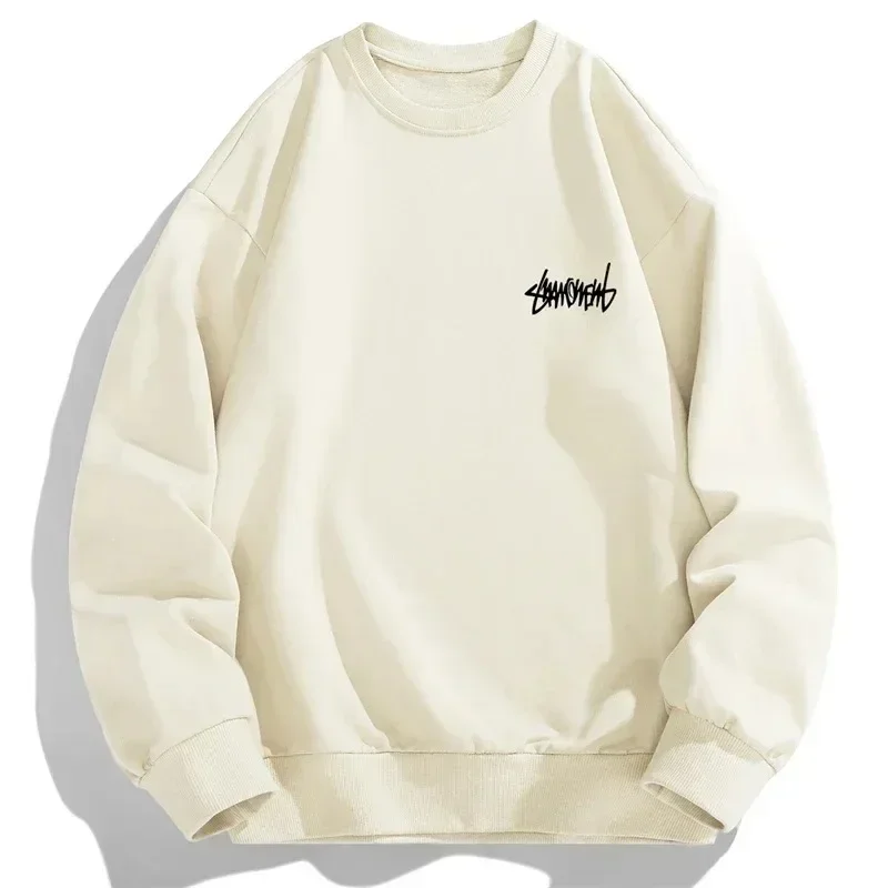 New classic letter-style fall-winter daily, outdoor, vacation, fitness, casual, relaxed, warm, sports top with hood