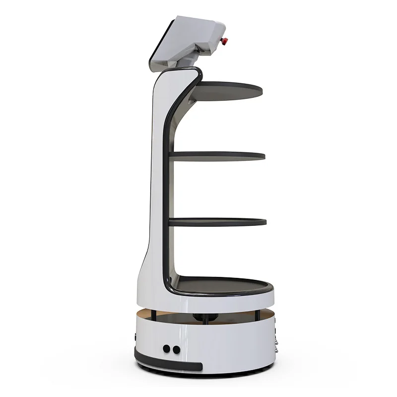 Electric Food Delivery Vehicle Robot Restaurant Waiter Service Robot for Restaurant Coffee Shop Hotel and Fast Food Shop