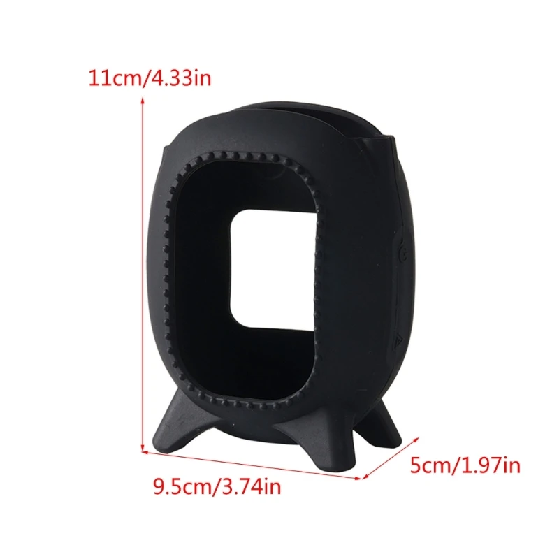 Couvercle boitier en Silicone, manchon protection souple remplacement pour haut-parleur Clip 5