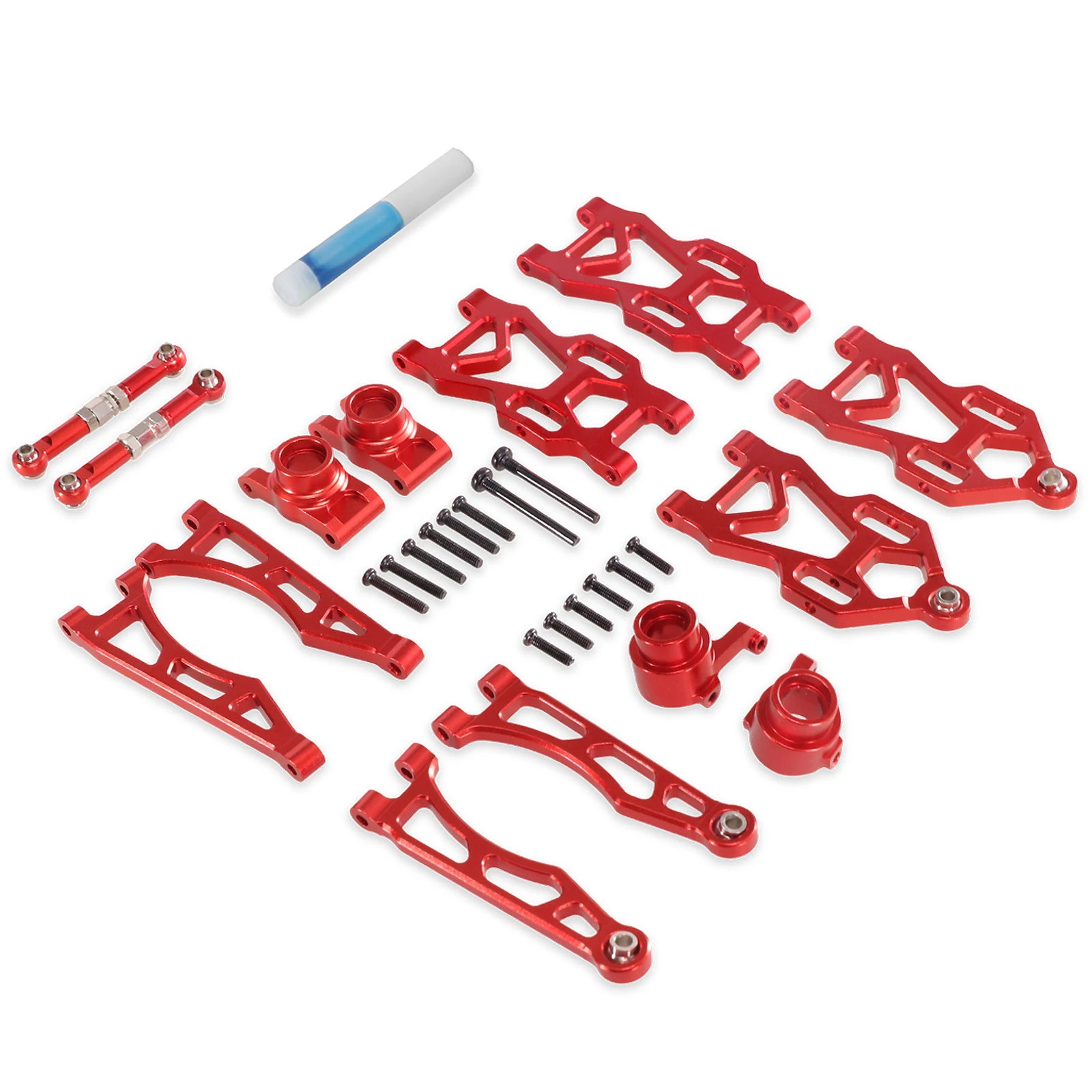 Aluminiumlegering Onderdelen Voor SCY 16201,16101,02,03,04,06 Pro, SG116 Pro, SG116 MAX, Q130 etc RC Auto's Upgrade Metalen Ophanging Set