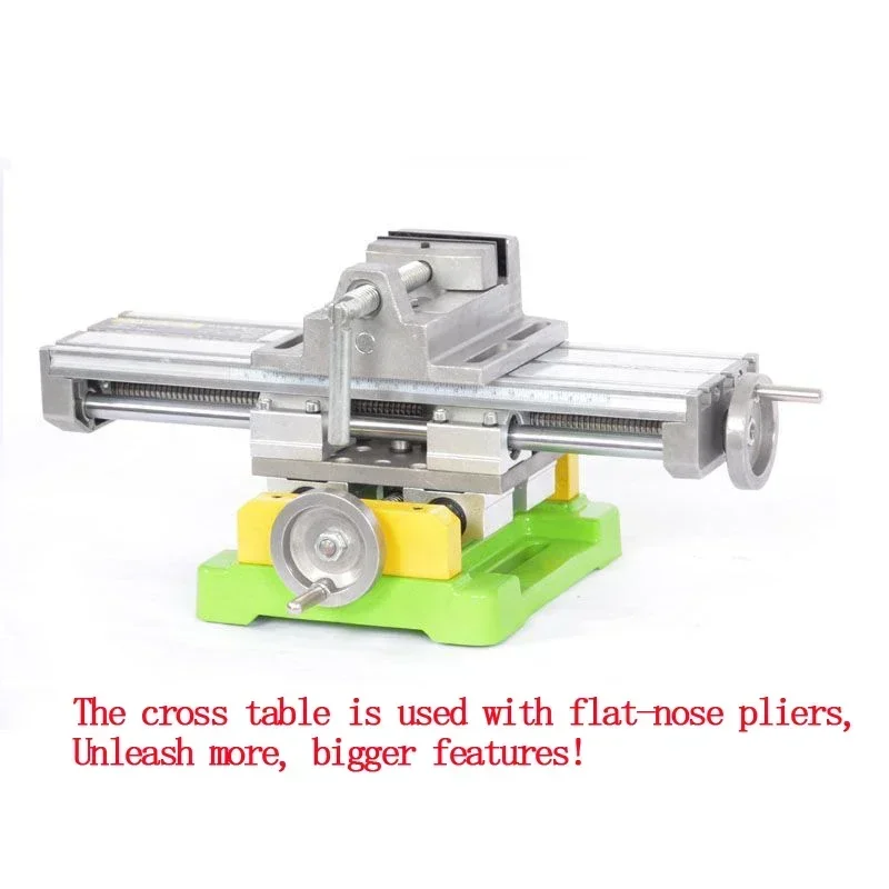 MINIQ Multifunction Drill Vise Fixture Working Table Mini Precision Milling Machine Worktable