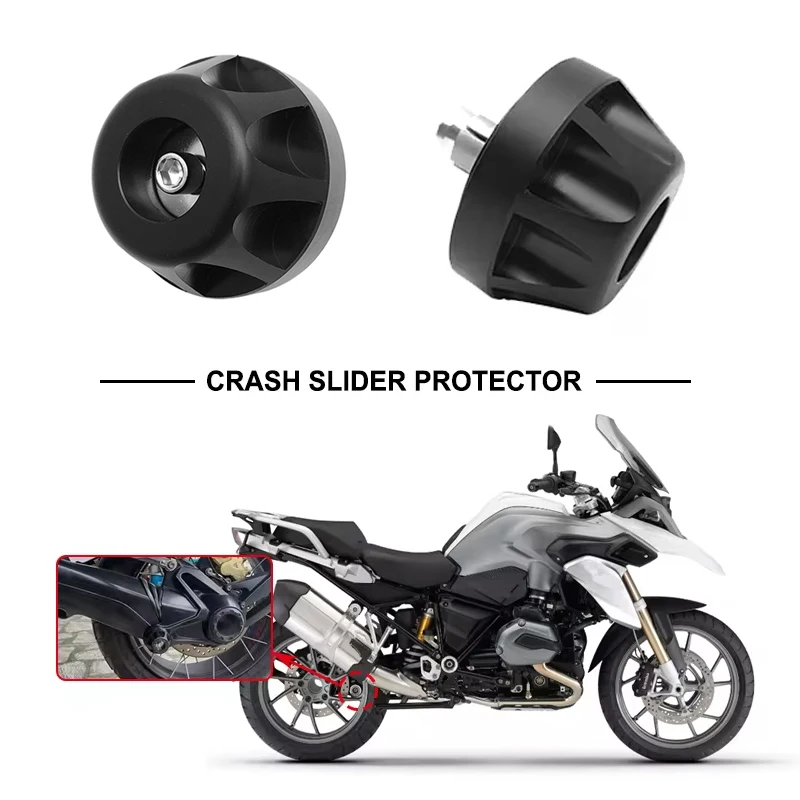 Cardan Crash Slider Protector, Final Drive Housing, BMW Runow GS ADV R1200 GS R Under GS Adventure 2014 2015 2016 2017 2018 2019